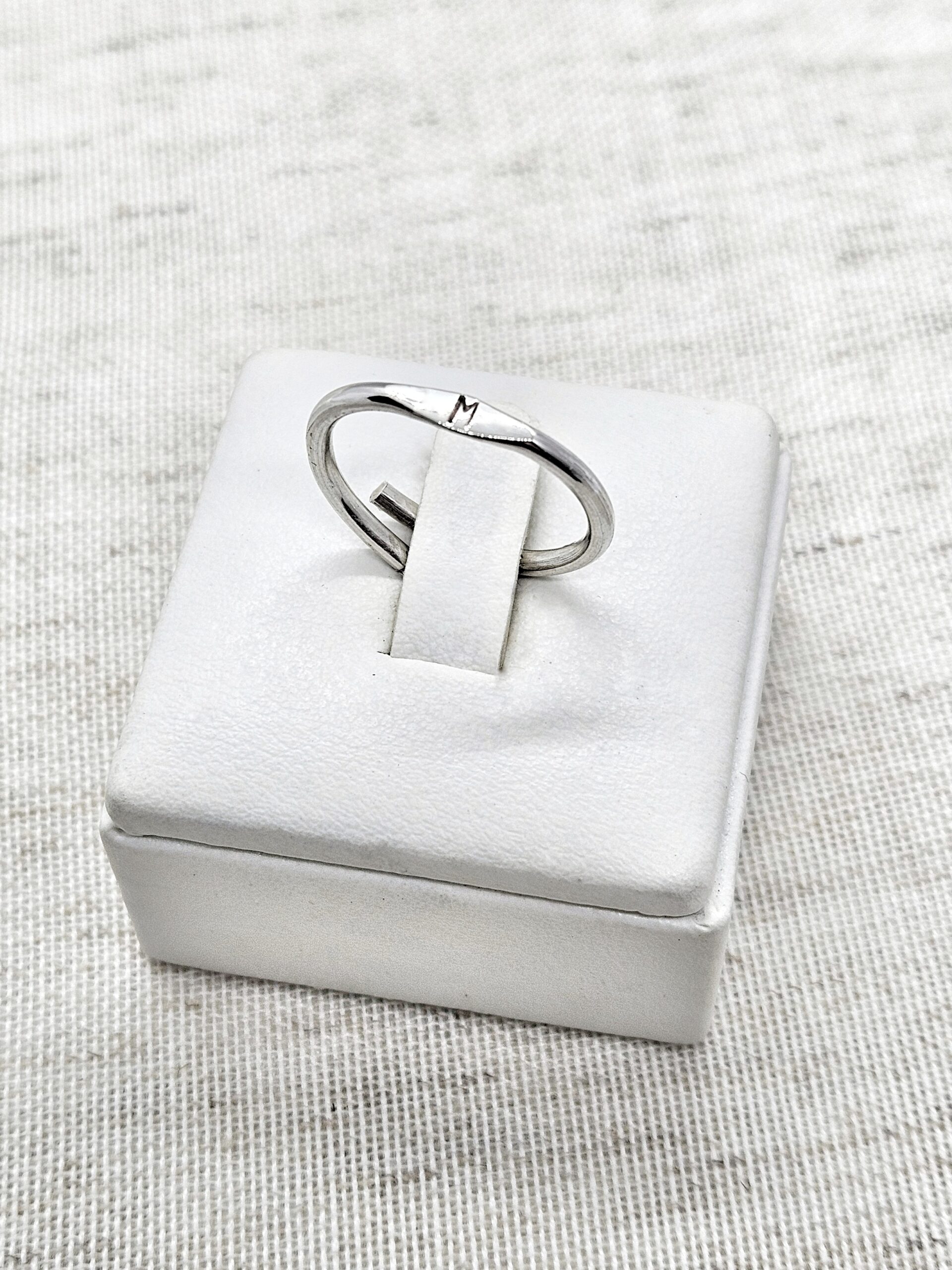 Anillo personalizado ajustable, Plata 925