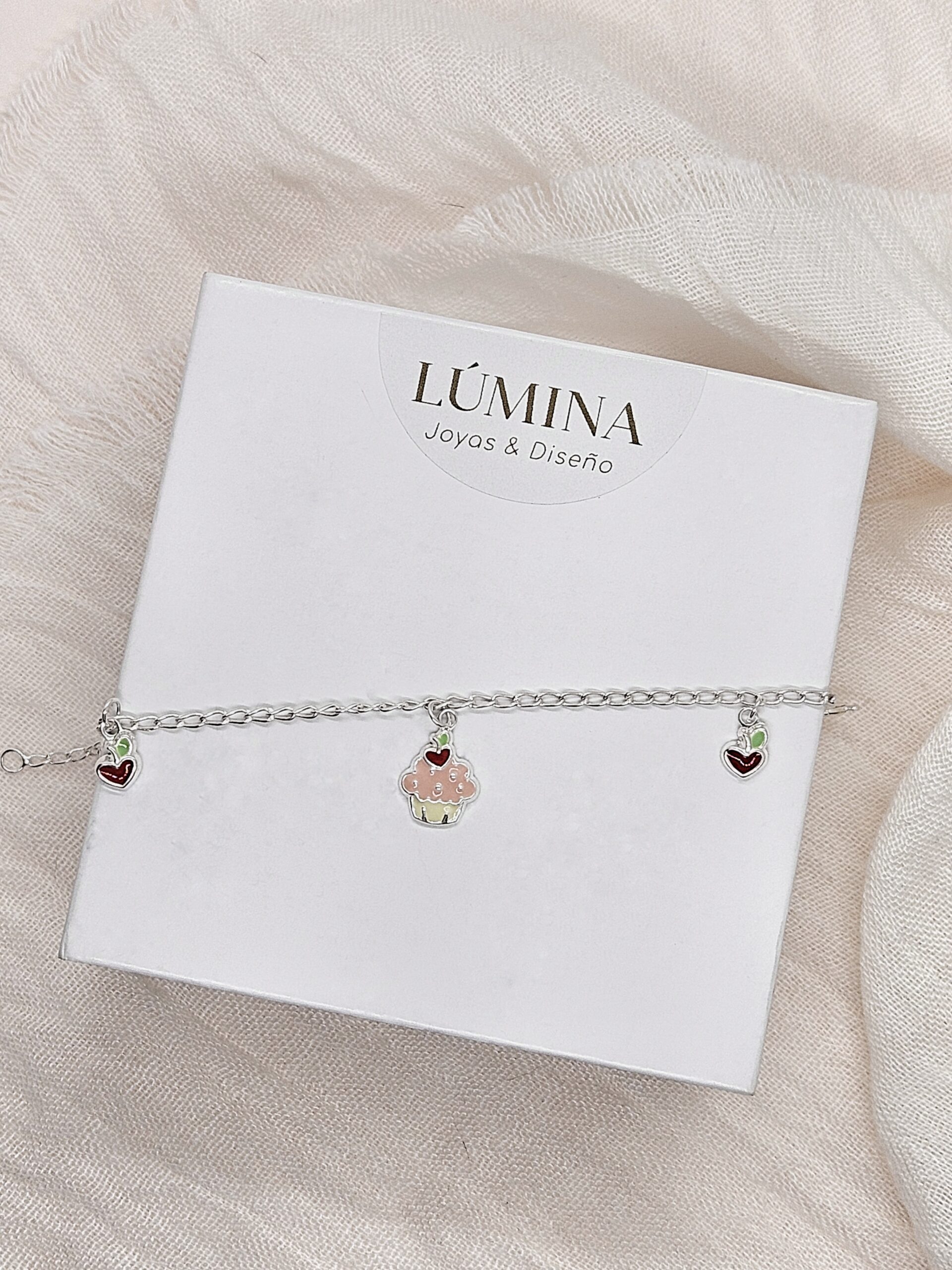 Pulsera Ice Cream, Plata 925