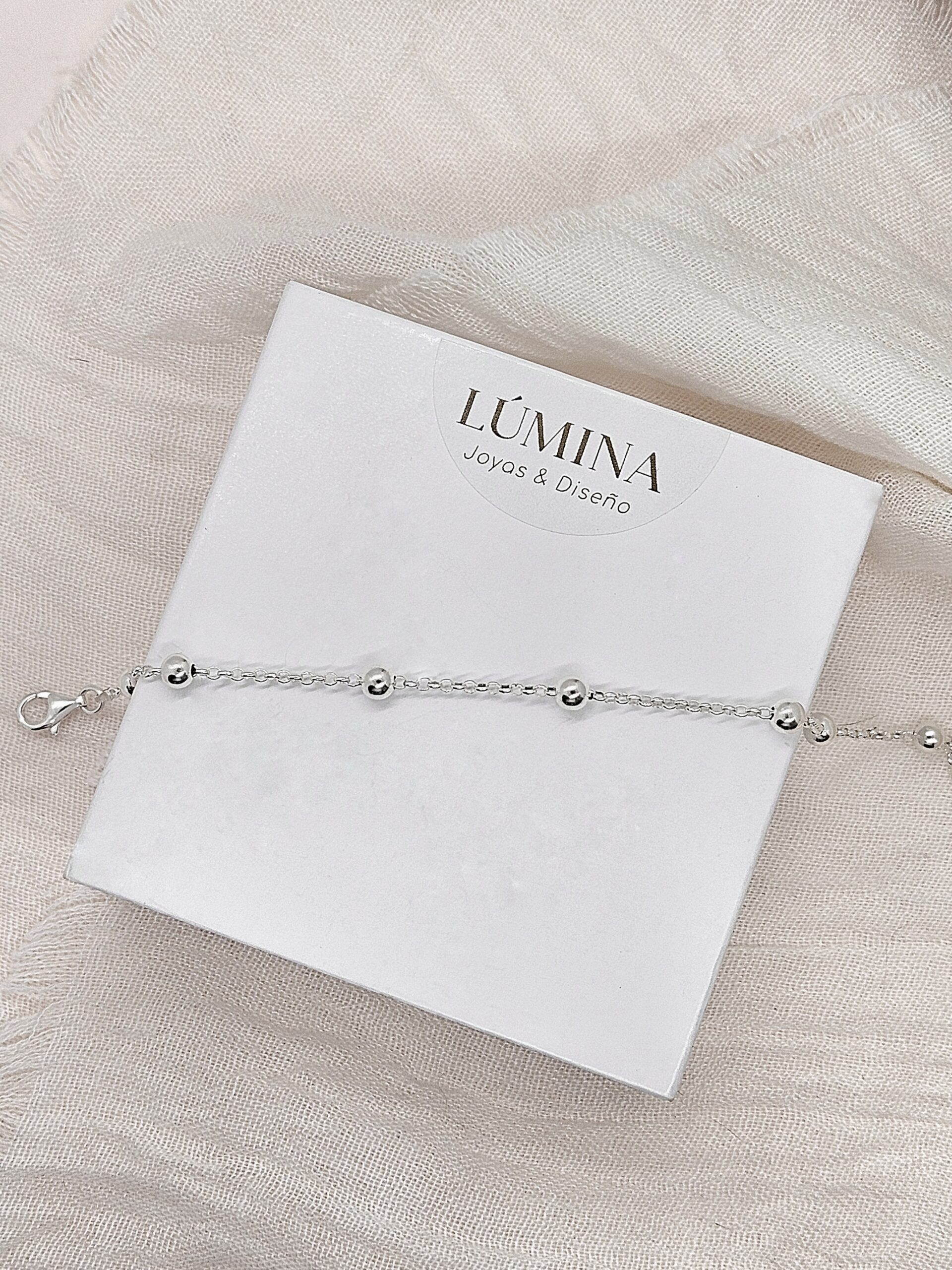 Pulsera Romantique, Plata 925