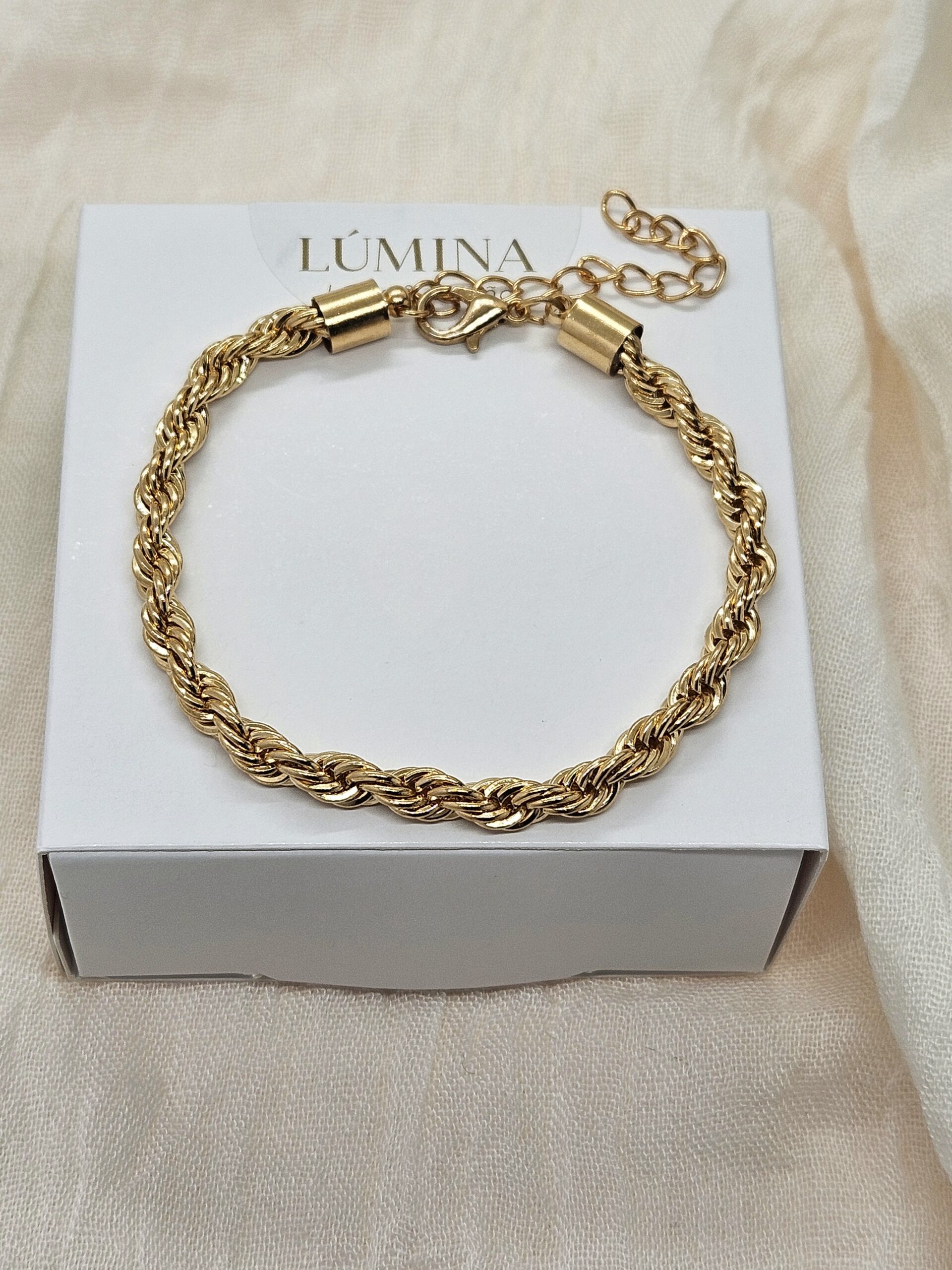 Pulsera torneada, Baño de oro